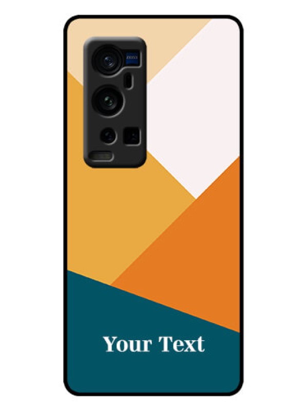 Custom Vivo X60 Pro Plus 5G Custom Metal Phone Case - Stacked Multi - Colour Design