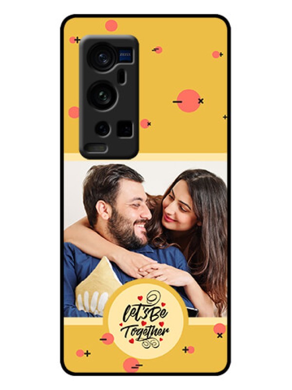 Custom Vivo X60 Pro Plus 5G Custom Metal Phone Case - Lets Be Together Design