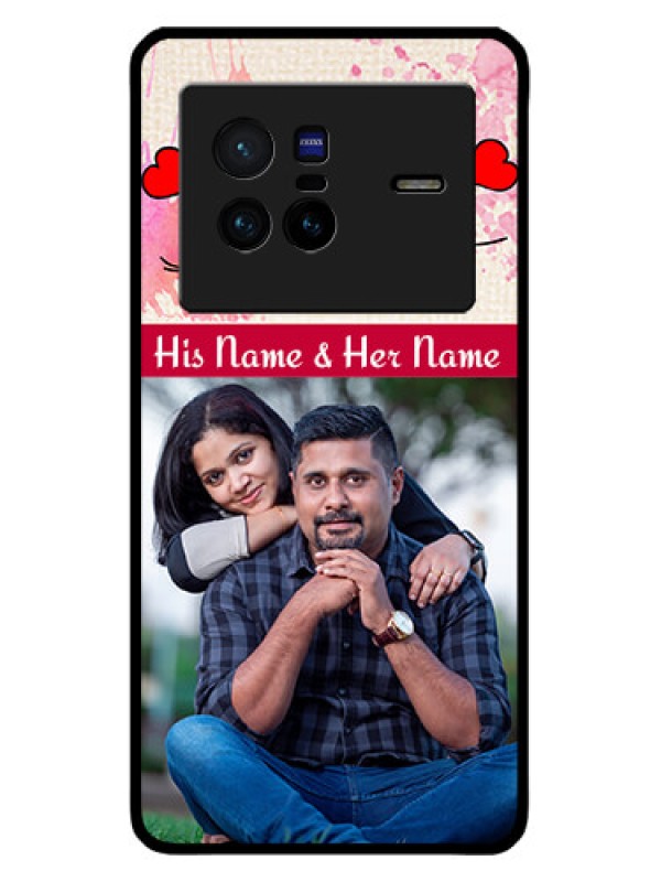 Custom Vivo X80 5G Custom Metal Phone CaseYou And Me Case Design