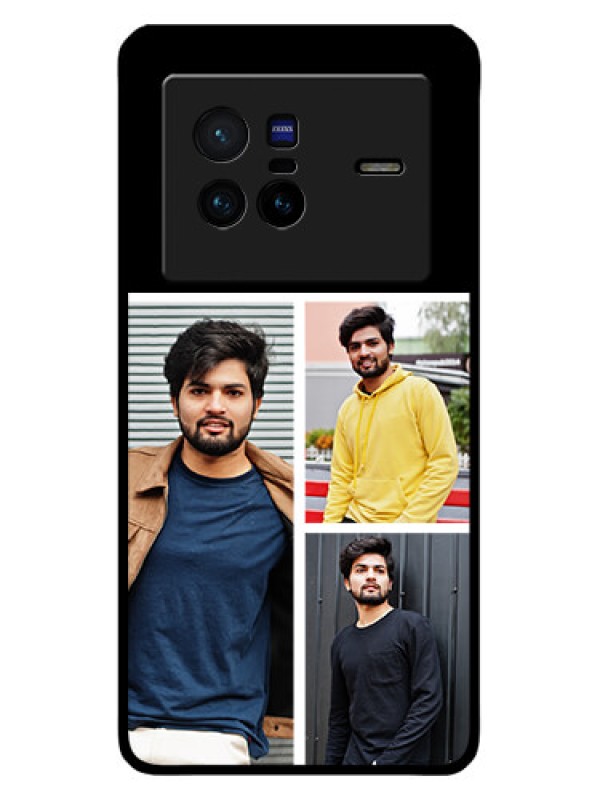 Custom Vivo X80 5G Custom Metal Phone CaseUpload Multiple Picture Design