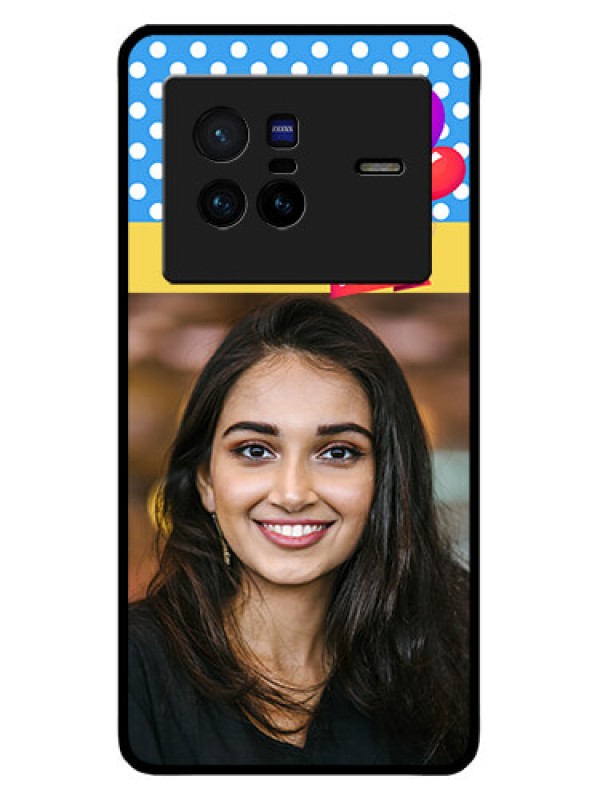 Custom Vivo X80 5G Custom Metal Phone CaseHappy Birthday Design