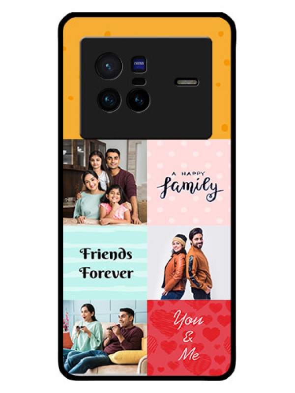 Custom Vivo X80 5G Custom Metal Phone CaseImages With Quotes Design
