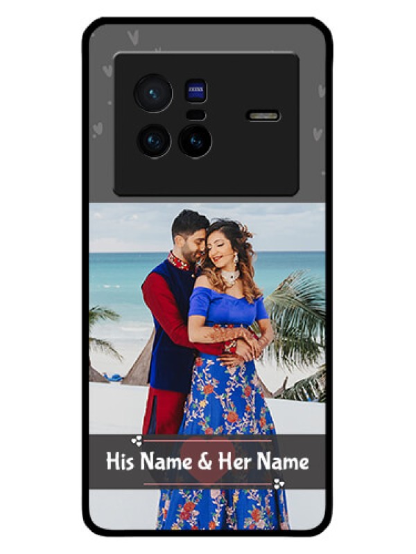 Custom Vivo X80 5G Custom Metal Phone CaseBuy Love Design With Photo Online