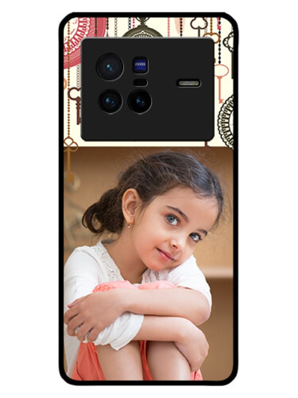 Custom Vivo X80 5G Custom Metal Phone CaseBoho Style Design