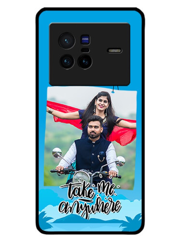 Custom Vivo X80 5G Custom Metal Phone CaseTraveller Design