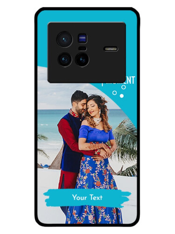 Custom Vivo X80 5G Custom Metal Phone CaseHappy Moment Design