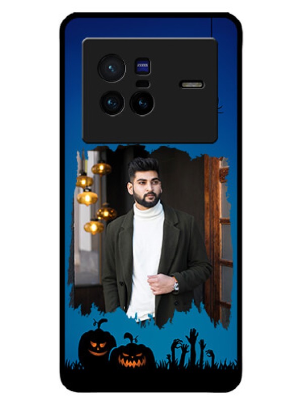 Custom Vivo X80 5G Custom Metal Phone CaseWith Pro Halloween Design