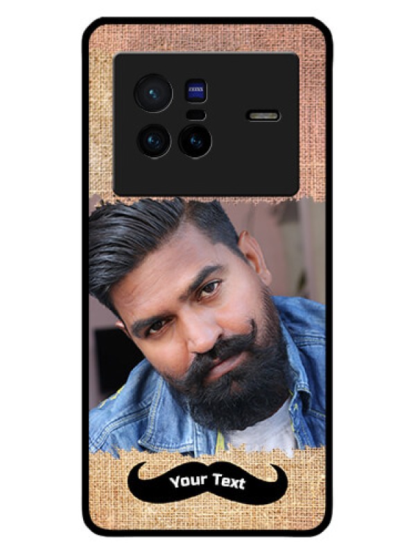 Custom Vivo X80 5G Custom Metal Phone CaseWith Texture Design