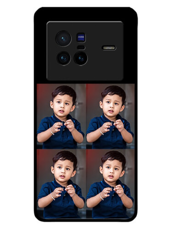 Custom Vivo X80 5G Custom Metal Phone Case4 Image Holder Design