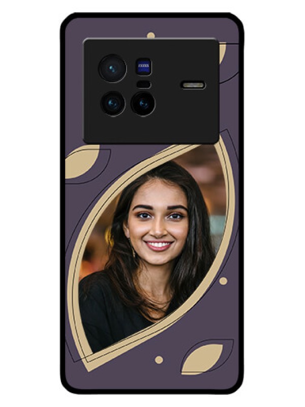 Custom Vivo X80 5G Custom Metal Phone CaseFalling Leaf Design