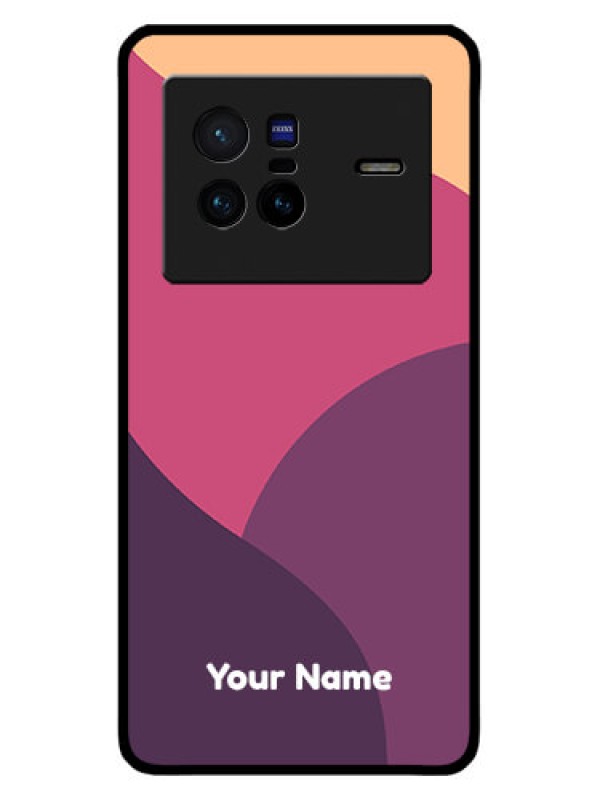 Custom Vivo X80 5G Custom Metal Phone CaseMixed Multi - Colour Abstract Art Design