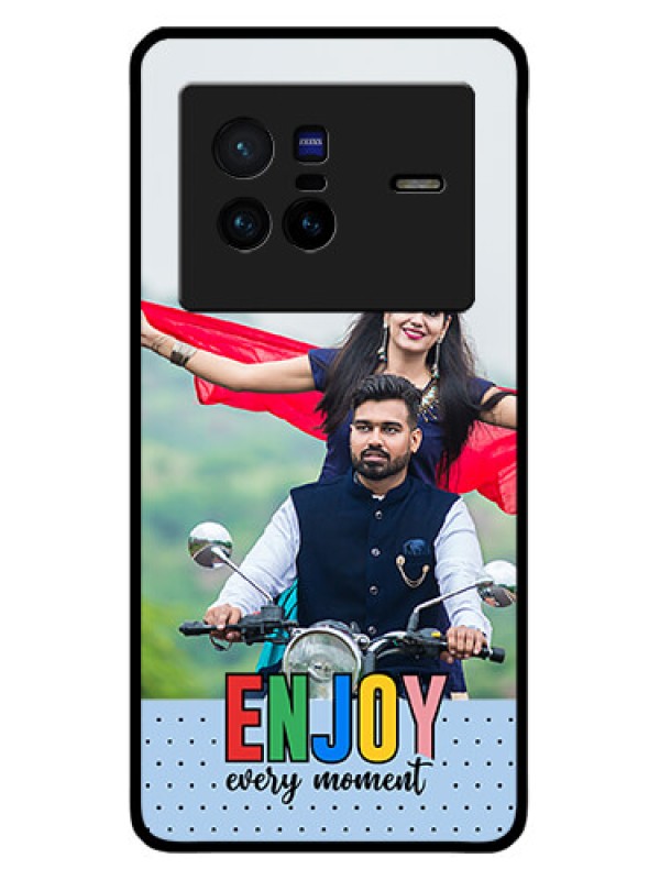 Custom Vivo X80 5G Custom Metal Phone CaseEnjoy Every Moment Design