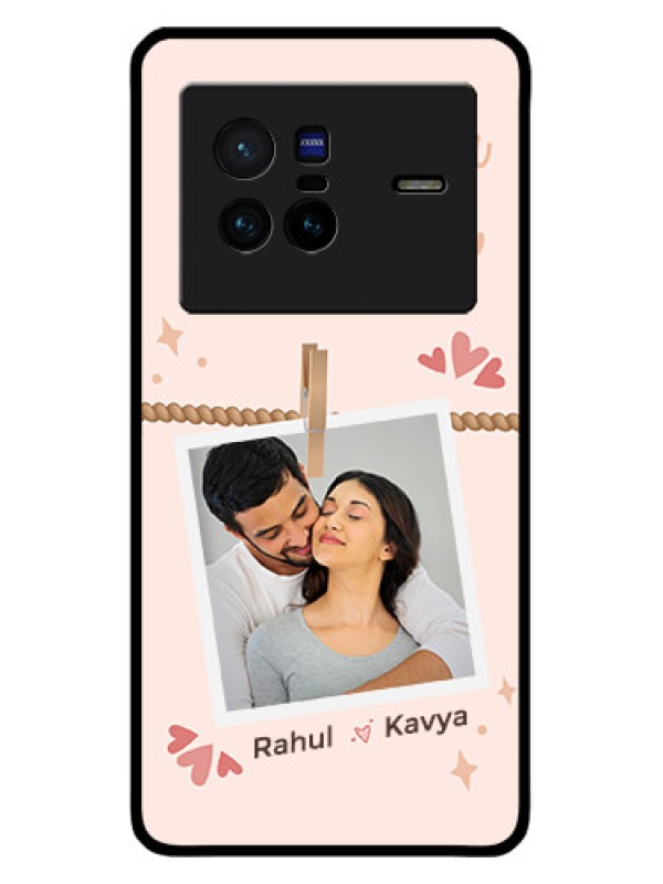 Custom Vivo X80 5G Custom Metal Phone CaseForever And Ever Love Design