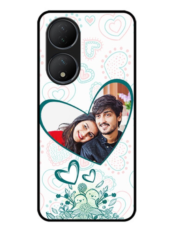 Custom Vivo Y100 Custom Metal Phone Case - Premium Couple Design