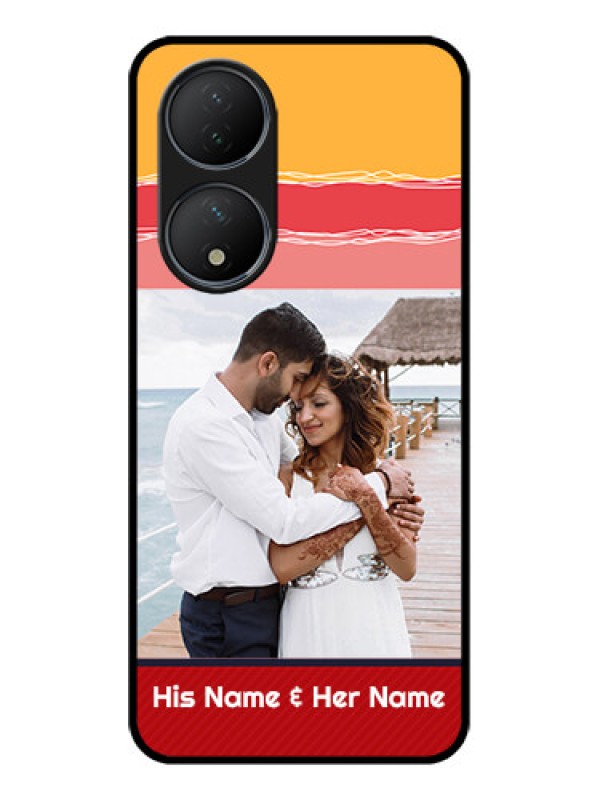 Custom Vivo Y100 Custom Metal Phone Case - Colorful Case Design