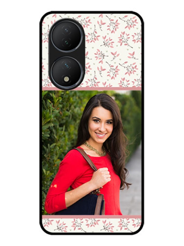 Custom Vivo Y100 Custom Metal Phone Case - Stunning Floral Design