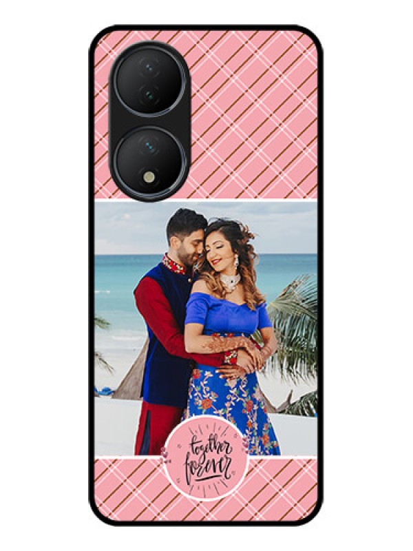 Custom Vivo Y100 Custom Metal Phone Case - Together Forever Design