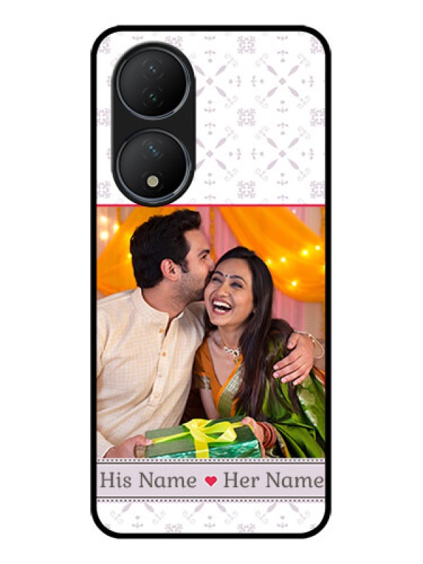 Custom Vivo Y100 Custom Metal Phone Case - With Photo And Ethnic Design