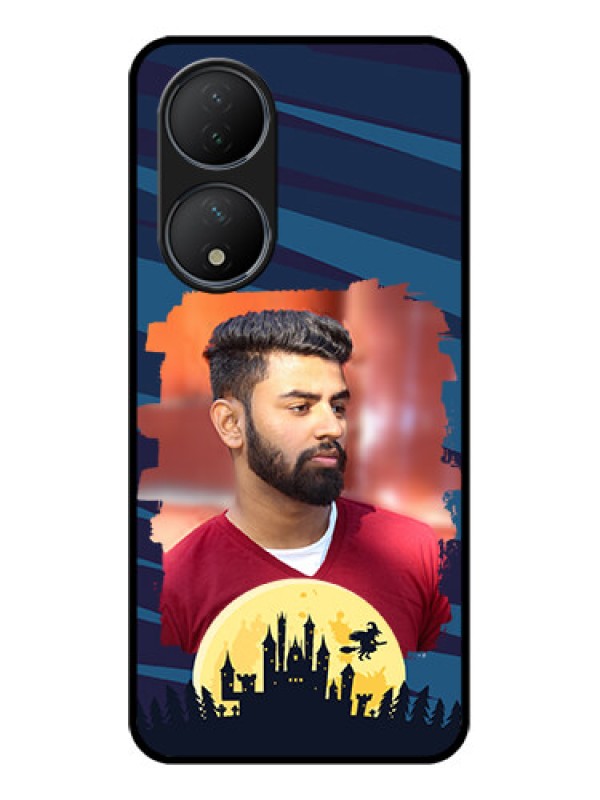 Custom Vivo Y100 Custom Metal Phone Case - Halloween Witch Design