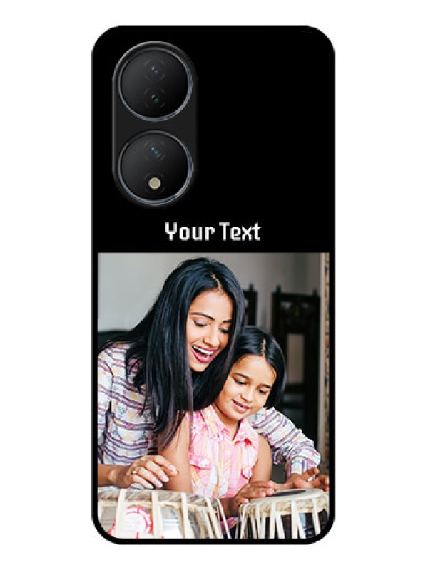 Custom Vivo Y100 Custom Metal Phone Case - Photo With Name Design