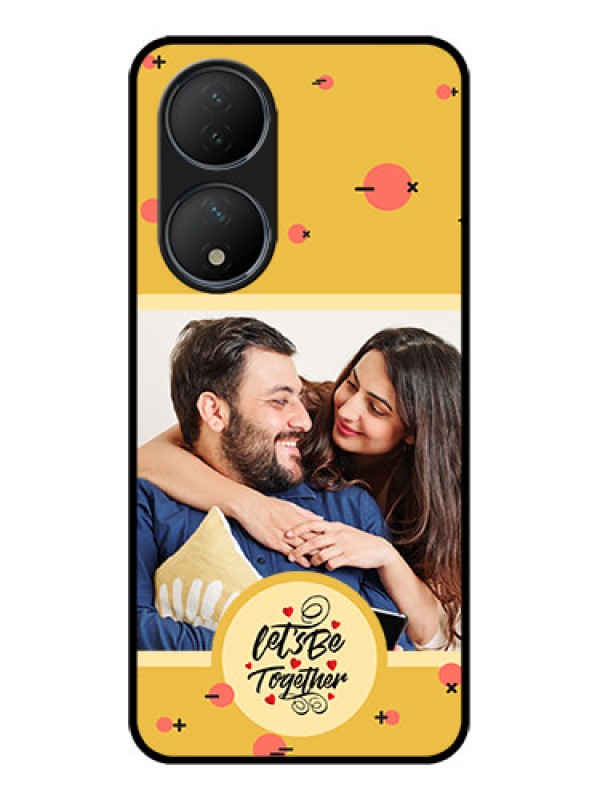 Custom Vivo Y100 Custom Metal Phone Case - Lets Be Together Design