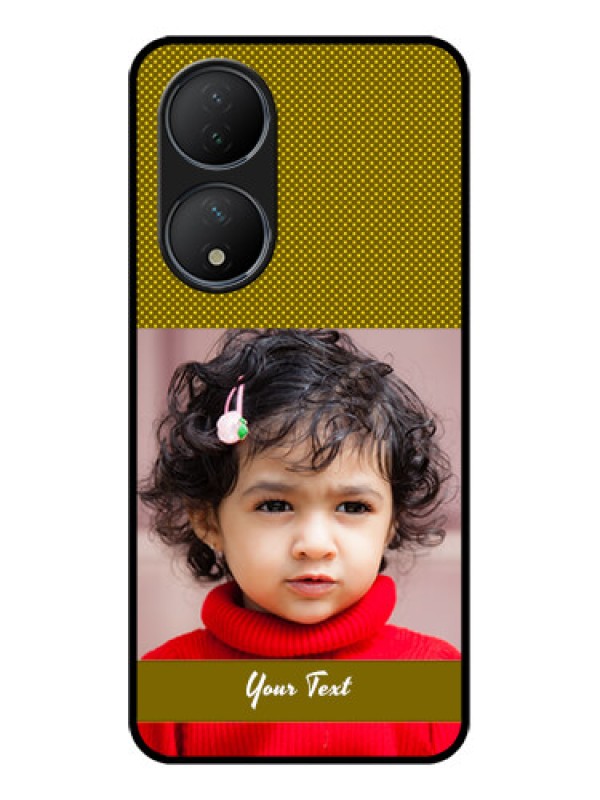 Custom Vivo Y100A Custom Metal Phone Case - Simple Green Color Design