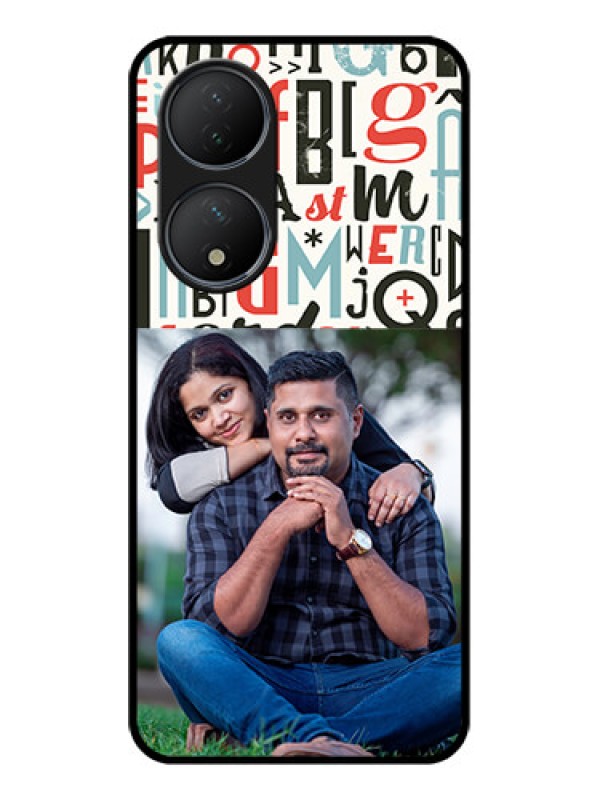 Custom Vivo Y100A Custom Metal Phone Case - Alphabet Design