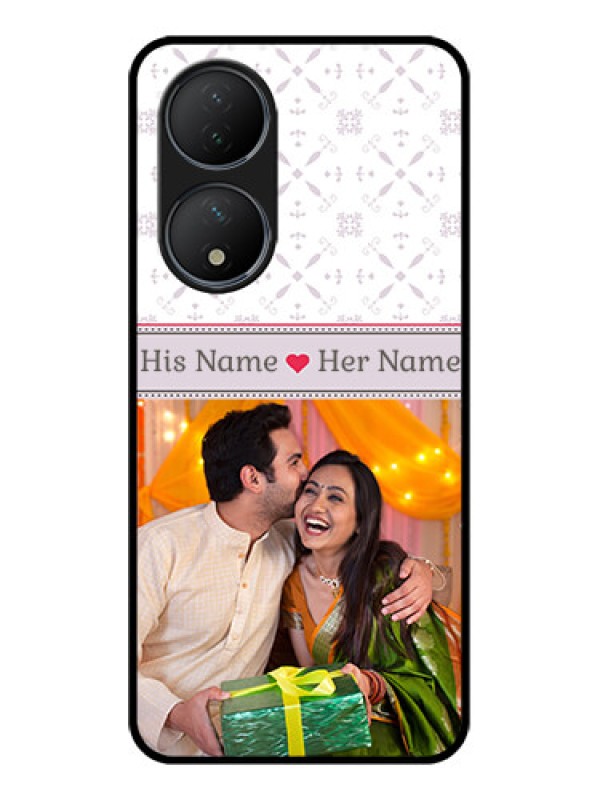 Custom Vivo Y100A Custom Metal Phone Case - With Photo And Ethnic Design
