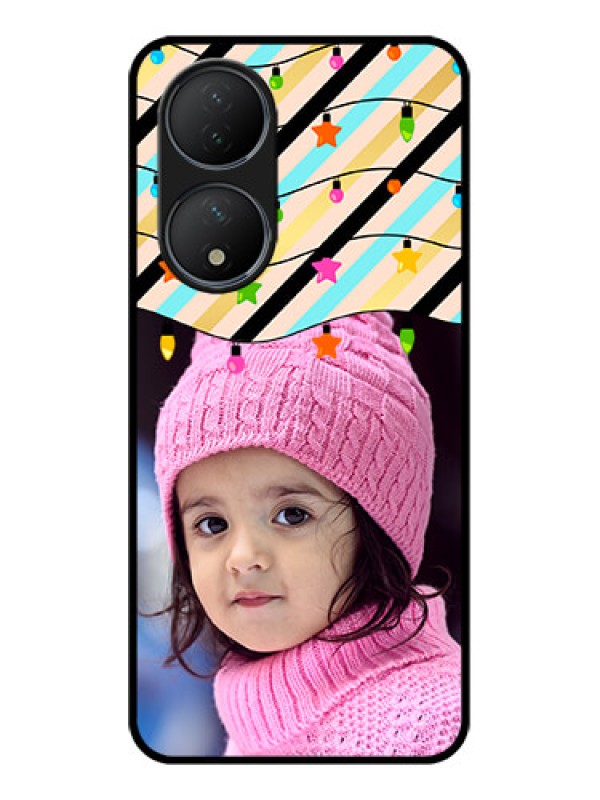 Custom Vivo Y100A Custom Metal Phone Case - Lights Hanging Design