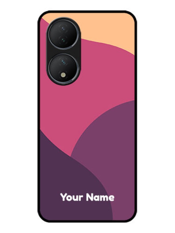 Custom Vivo Y100A Custom Metal Phone Case - Mixed Multi - Colour Abstract Art Design