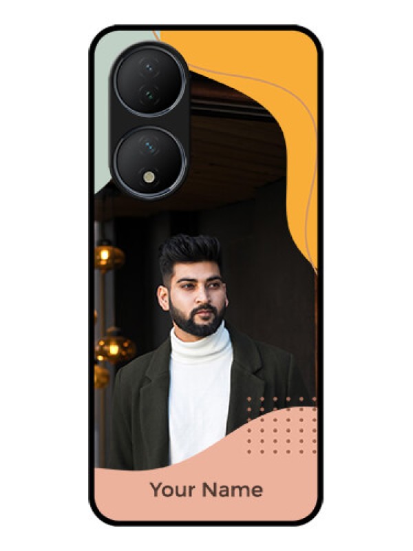 Custom Vivo Y100A Custom Metal Phone Case - Tri - Coloured Overlay Design