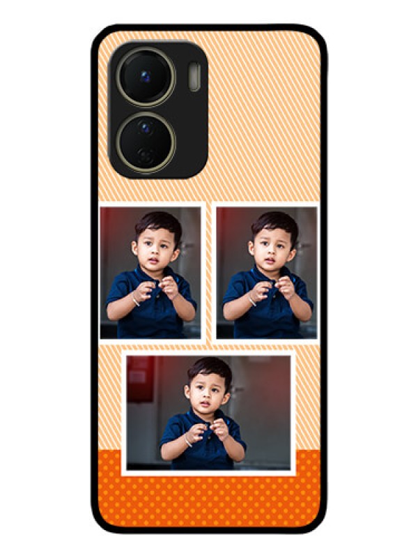 Custom Vivo Y16 Custom Metal Phone Case - Bulk Photos Upload Design