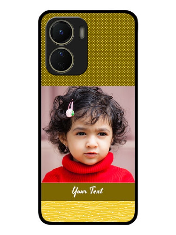 Custom Vivo Y16 Custom Metal Phone Case - Simple Green Color Design