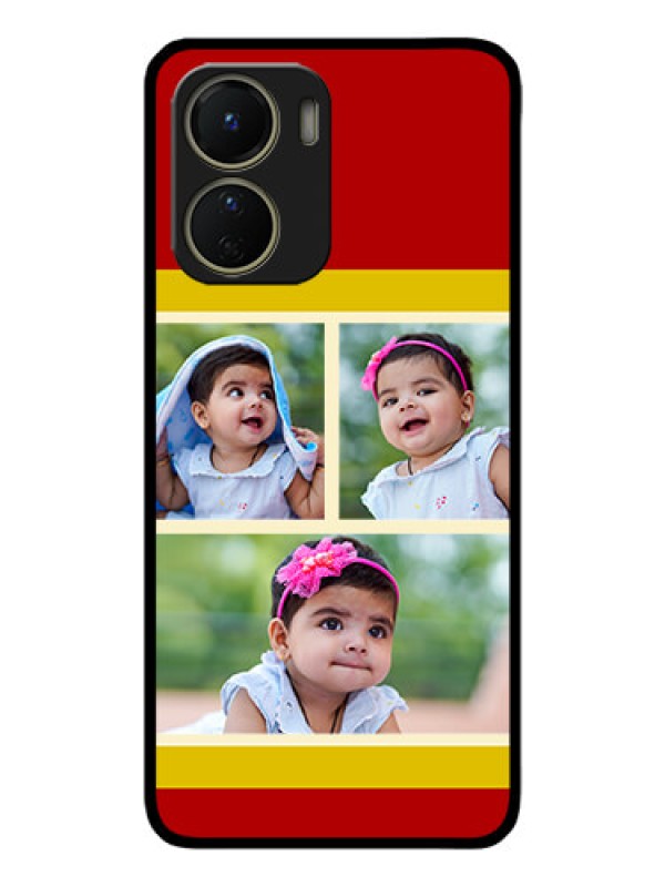 Custom Vivo Y16 Custom Metal Phone Case - Multiple Pic Upload Design
