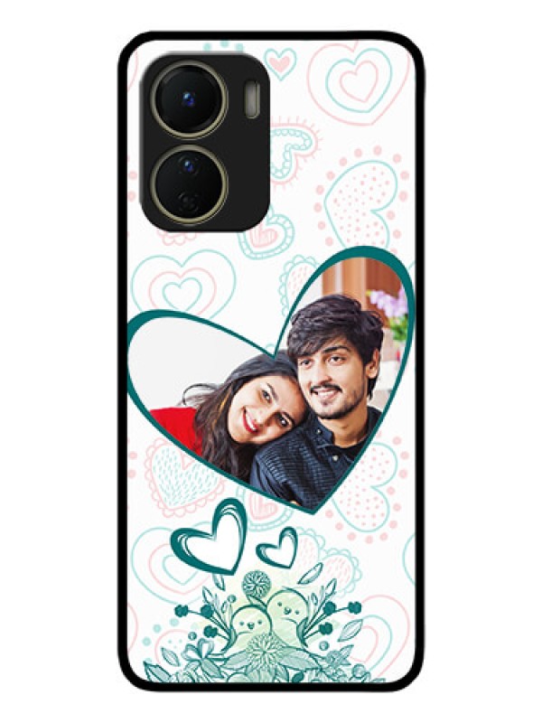 Custom Vivo Y16 Custom Metal Phone Case - Premium Couple Design