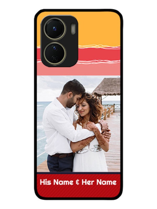 Custom Vivo Y16 Custom Metal Phone Case - Colorful Case Design