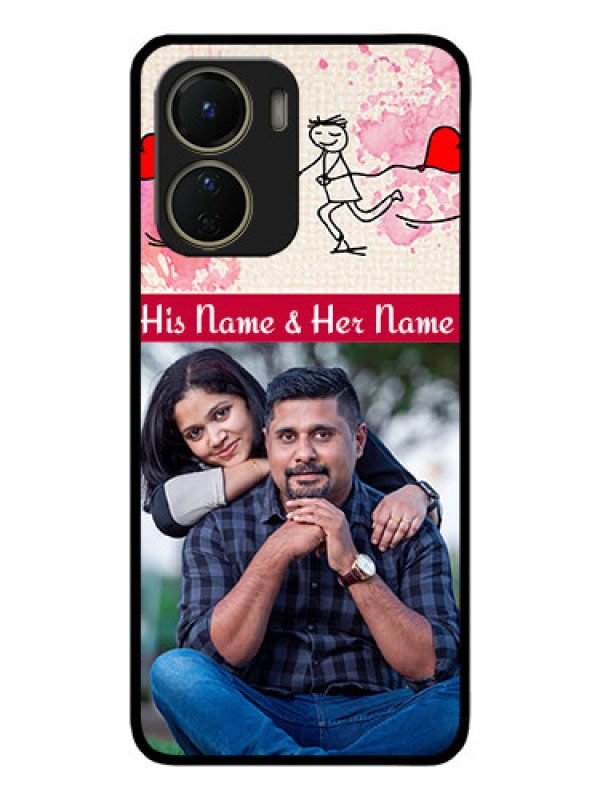 Custom Vivo Y16 Custom Metal Phone Case - You And Me Case Design