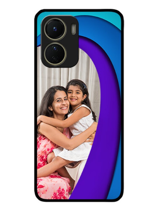 Custom Vivo Y16 Custom Metal Phone Case - Simple Pattern Design