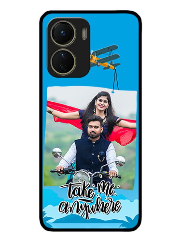 Custom Vivo Y16 Custom Metal Phone Case - Traveller Design