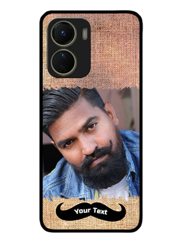 Custom Vivo Y16 Custom Metal Phone Case - With Texture Design