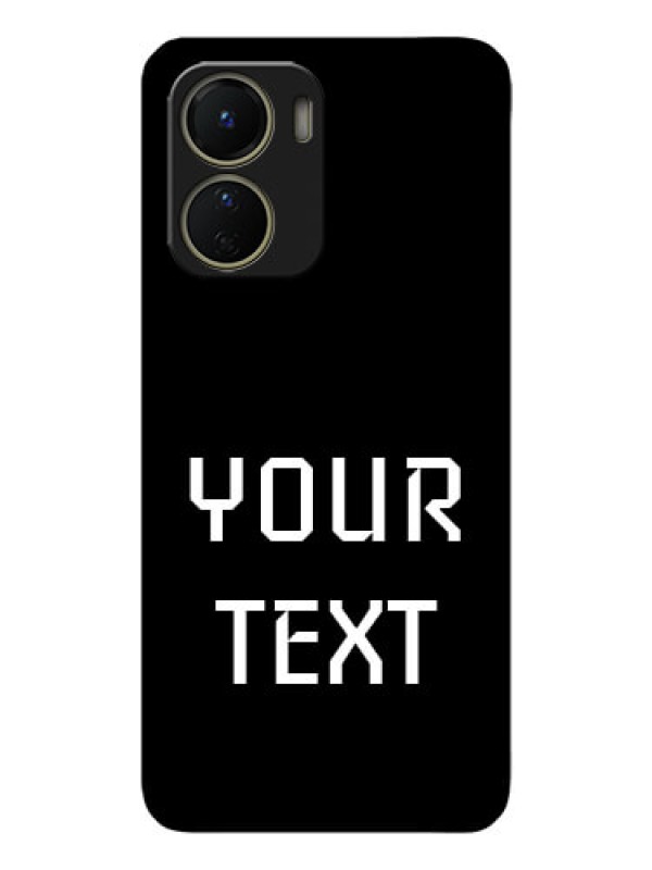 Custom Vivo Y16 Custom Metal Phone Case - Your Name Design