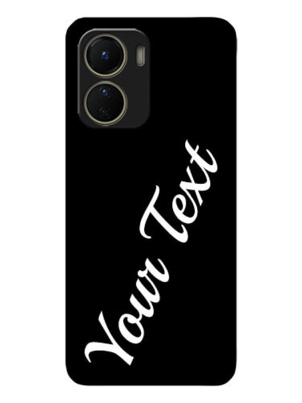 Custom Vivo Y16 Custom Metal Phone Case - With Your Name Design