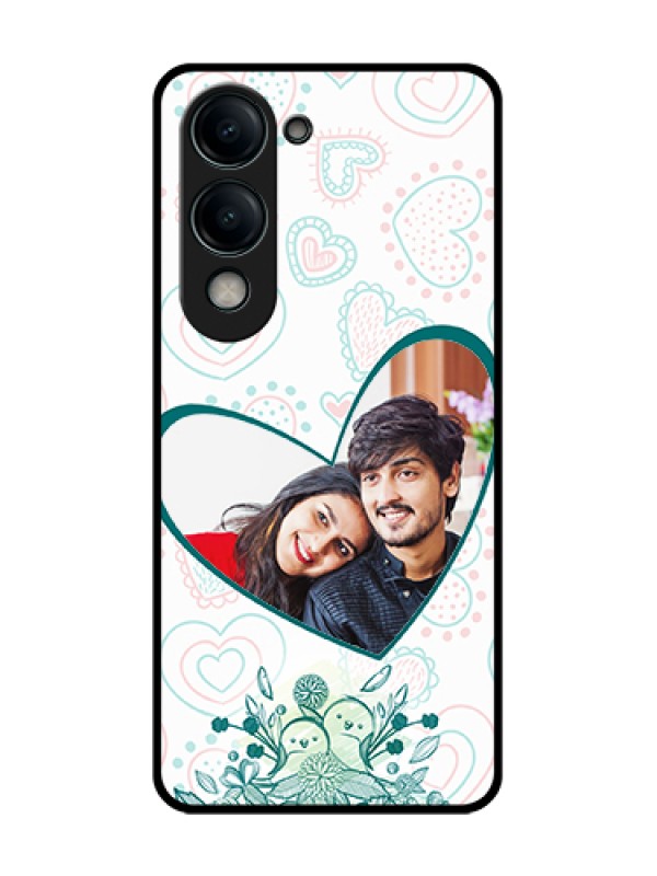 Custom Vivo Y19 5G Custom Metal Phone Case - Premium Couple Design