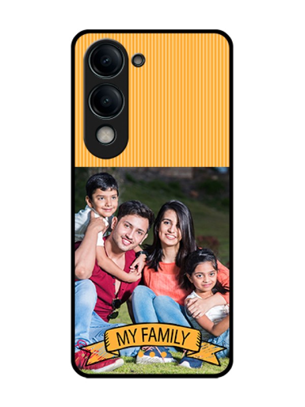 Custom Vivo Y19 5G Custom Metal Phone Case - My Family Design