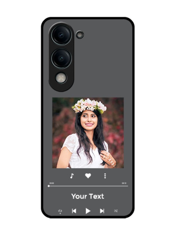 Custom Vivo Y19 5G Custom Metal Phone Case - Play The Music Design