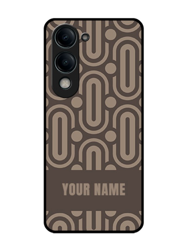Custom Vivo Y19 5G Custom Metal Phone Case - Captivating Zero Pattern Design