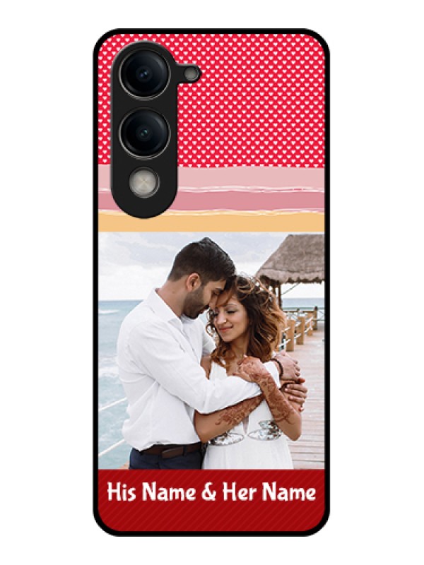 Custom Vivo Y19e Custom Metal Phone Case - Buy Love Design With Photo Online