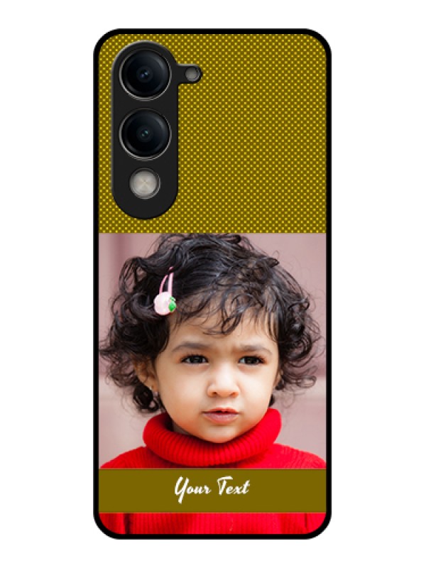 Custom Vivo Y19e Custom Metal Phone Case - You and Me Heart Design