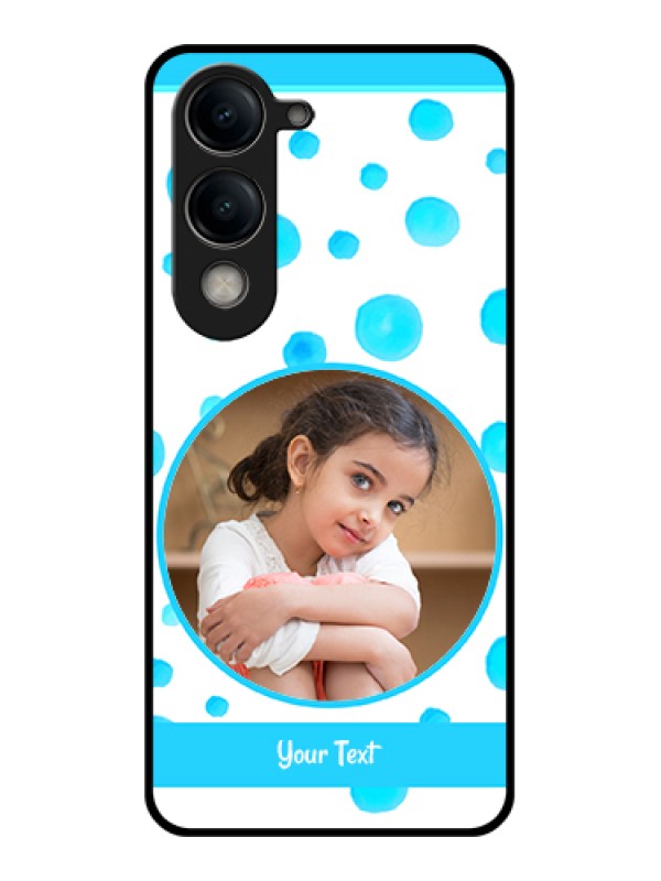 Custom Vivo Y19e Custom Metal Phone Case - Abstract Triangle Design