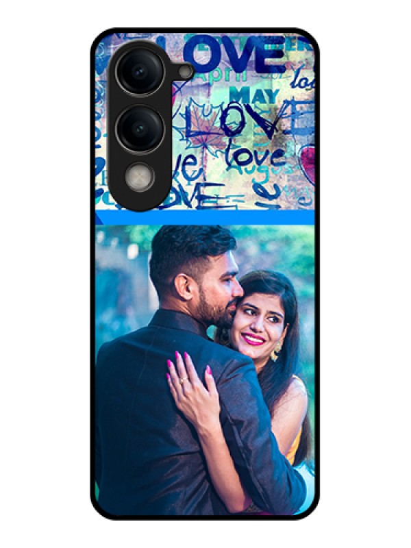 Custom Vivo Y19e Custom Metal Phone Case - Pattern Design